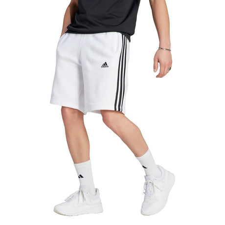 adidas Men's 3-Stripes Fleece Shorts Tall Mens Apparel Shorts