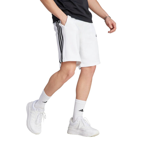 adidas Men's 3-Stripes Fleece Shorts Tall Mens Apparel Shorts