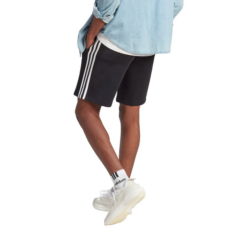 adidas Men's 3-Stripes Fleece Shorts Tall Mens Apparel Shorts