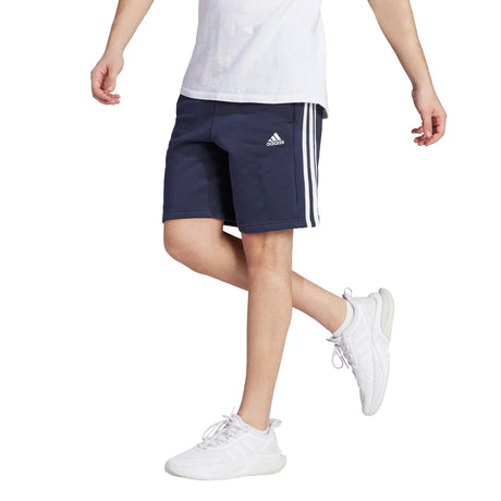 adidas Men's 3-Stripes Fleece Shorts Tall Mens Apparel Shorts