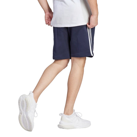 adidas Men's 3-Stripes Fleece Shorts Tall Mens Apparel Shorts