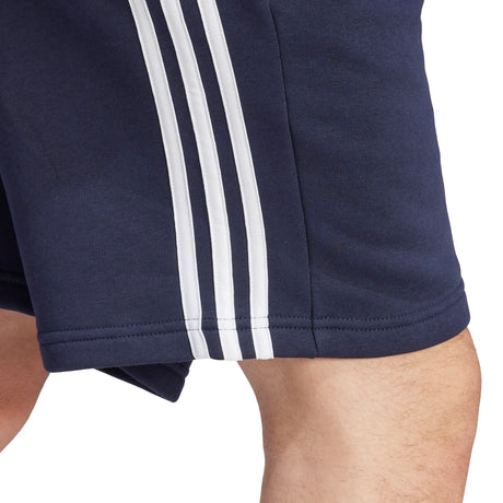 adidas Men's 3-Stripes Fleece Shorts Tall Mens Apparel Shorts
