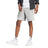 adidas Men's 3-Stripes Fleece Shorts Tall Mens Apparel Shorts