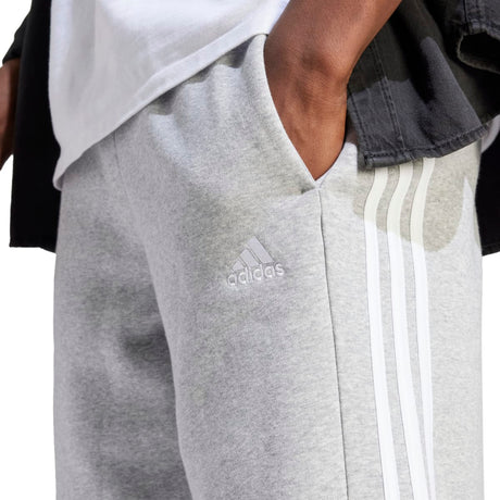 adidas Men's 3-Stripes Fleece Shorts Tall Mens Apparel Shorts