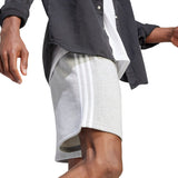 adidas Men's 3-Stripes Fleece Shorts Tall Mens Apparel Shorts