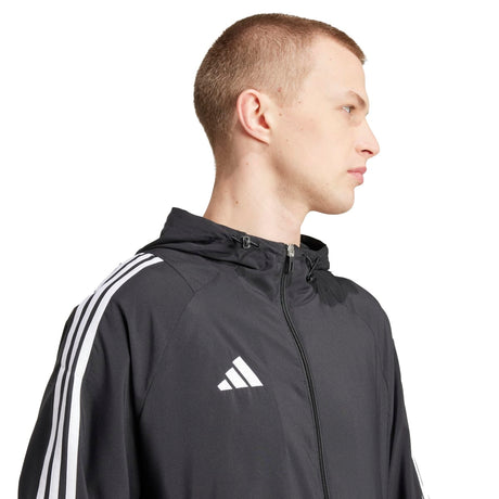 adidas Men's Tiro 24 Soccer Windbreaker Tall Soccer Uniforms & Apparel All