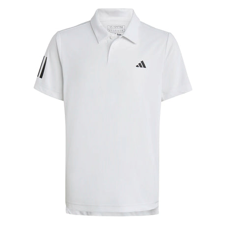 adidas Youth Club Tennis 3-Stripes Polo Shirt Tennis & Racquet Apparel All