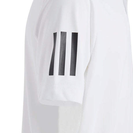 adidas Youth Club Tennis 3-Stripes Polo Shirt Tennis & Racquet Apparel All