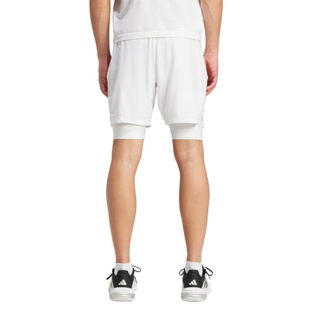 adidas Men's Tennis Pro AEROREADY Shorts and Inner Shorts Set Tennis & Racquet Apparel All