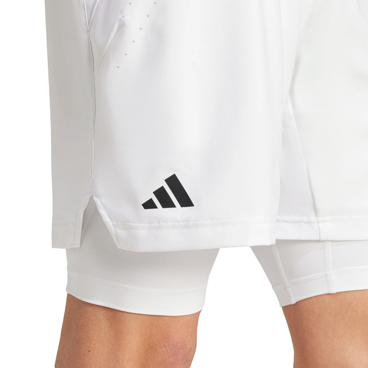 adidas Men's Tennis Pro AEROREADY Shorts and Inner Shorts Set Tennis & Racquet Apparel All