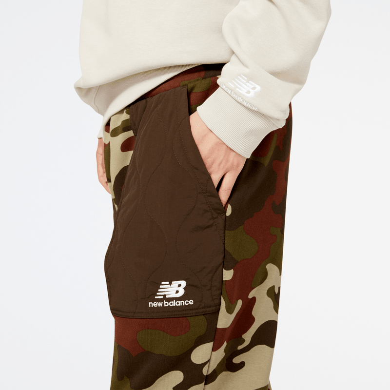 New Balance Men's Athletics Camo Fleece Pant Mens Apparel Pants & Sweatpants