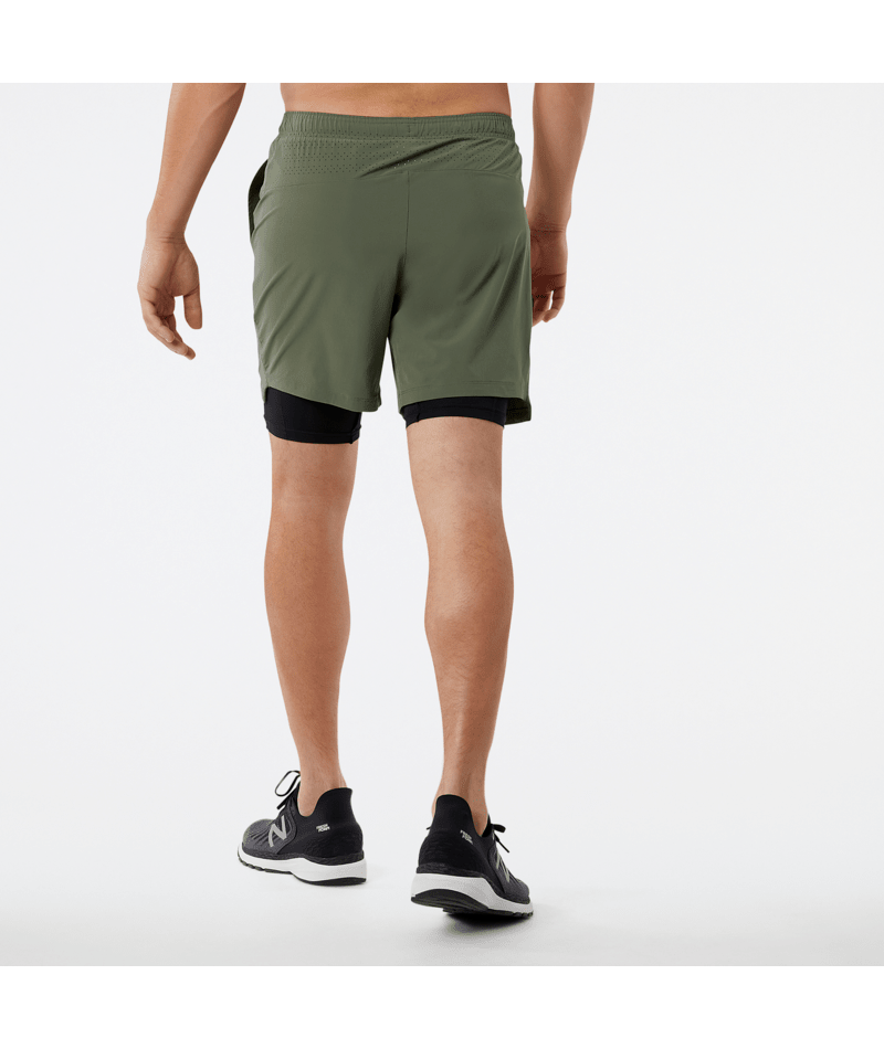 New Balance Men's R.W. Tech 7 Inch 2-In-1 Shorts
