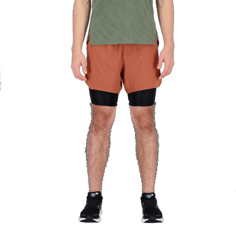 New Balance Men's Q Speed 5 Inch 2 in 1 Short Mens Apparel Shorts