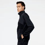 New Balance Men's Heatloft 1/4 Button Snap Top Mens Apparel Shirts & Tops
