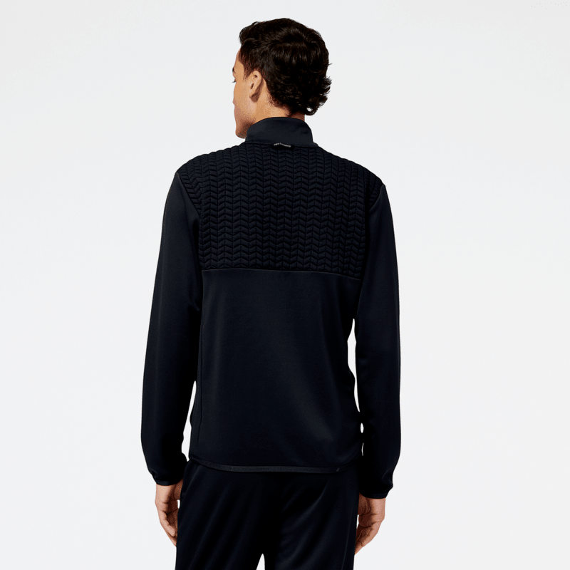 New Balance Men's Heatloft 1/4 Button Snap Top Mens Apparel Shirts & Tops