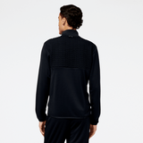 New Balance Men's Heatloft 1/4 Button Snap Top Mens Apparel Shirts & Tops