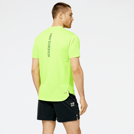 New Balance Men's Impact Run All Terrain N-Vent Short Sleeve Mens Apparel Shirts & Tops