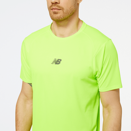 New Balance Men's Impact Run All Terrain N-Vent Short Sleeve Mens Apparel Shirts & Tops