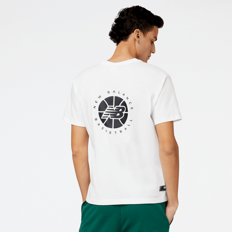 New Balance Men's Hoops Fundamentals T-Shirt Mens Apparel Shirts & Tops