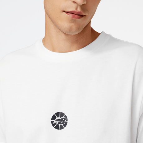 New Balance Men's Hoops Fundamentals T-Shirt Mens Apparel Shirts & Tops