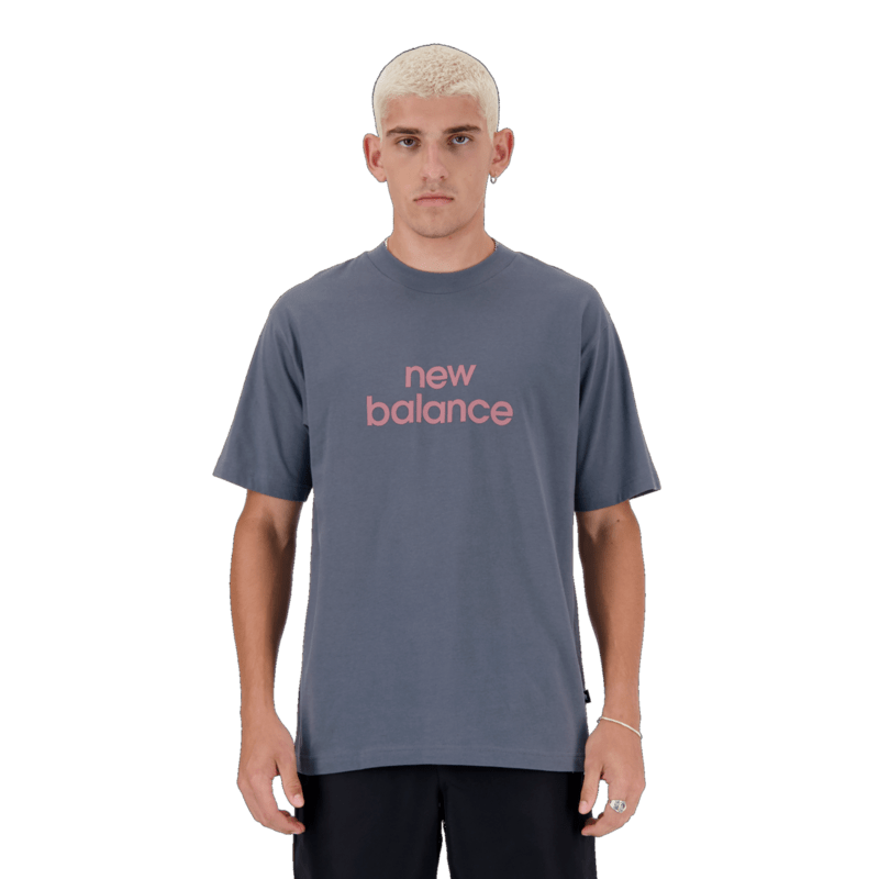 New Balance Men's Sport Essentials Linear T-Shirt Mens Apparel Pants & Sweatpants