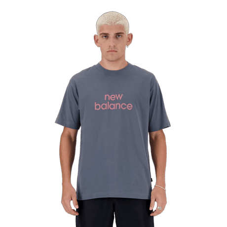 New Balance Men's Sport Essentials Linear T-Shirt Mens Apparel Pants & Sweatpants