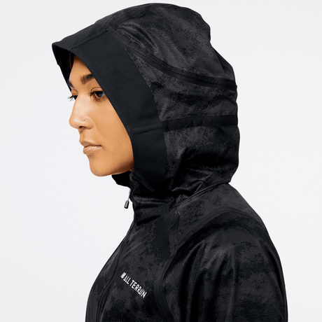 New Balance Women's Impact Run All Terrain Waterproof Jacket Womens Apparel Jackets & Vests