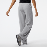 New Balance Women's Essentials Stacked Logo French Terry Wide Legged Sweatpant Womens Apparel Pants & Sweatpants