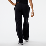 New Balance Women's Essentials Stacked Logo French Terry Wide Legged Sweatpant Womens Apparel Pants & Sweatpants