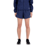 New Balance Women's Printed Impact Run 5 Inch Short Womens Apparel Shorts