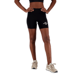 New Balance Women's Essentials Reimagined Archive Cotton Fitted Short Womens Apparel Shorts