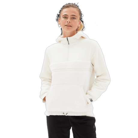 New Balance Women's Q Speed Sherpa Pullover Womens Apparel Sweatshirts & Fleece
