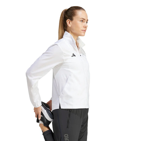 adidas Women's Adizero Essentials Running Jacket Womens Apparel Jackets & Vests