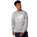 New Balance Men's Essentials Stacked Logo Crew