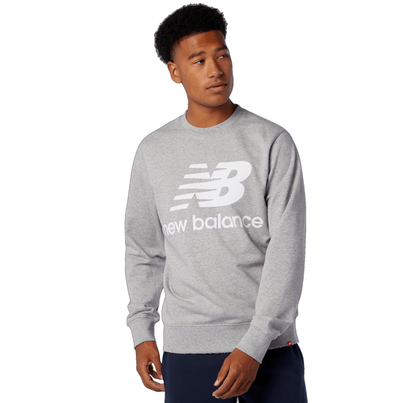New Balance Men's Essentials Stacked Logo Crew