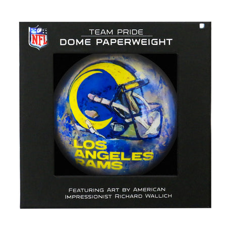 Sporticulture Los Angeles Rams Domed Paperweight Fan Gear NFL Los Angeles Rams