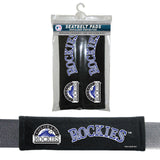 Fremont Die Colorado Rockies Seat Belt Pads Fan Gear MLB Colorado Rockies
