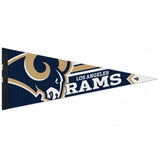 Wincraft Los Angeles Rams Premium Style Pennant 12x30 Fan Gear NFL Los Angeles Rams