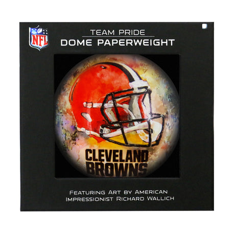 Sporticulture Cleveland Browns Domed Paperweight Fan Gear NFL Cleveland Browns