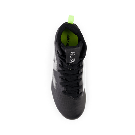New Balance Youth Rush V4 Lacrosse Cleat - RUSHJBK4 Wide Lacrosse Footwear Youth