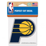 Wincraft Indiana Pacers Color Perfect Cut Decal 4x4 - Special Order Fan Gear NBA Indiana Pacers