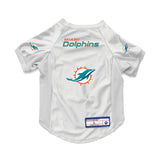 Little Earth Miami Dolphins Stretch Pet Jersey Size XL Fan Gear NFL Miami Dolphins