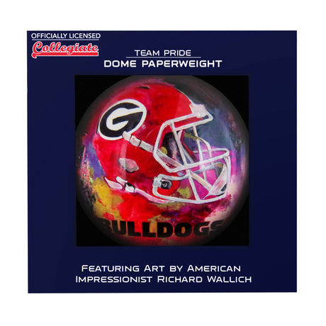 Sporticulture Georgia Bulldogs Domed Paperweight Fan Gear NCAA Georgia Bulldogs
