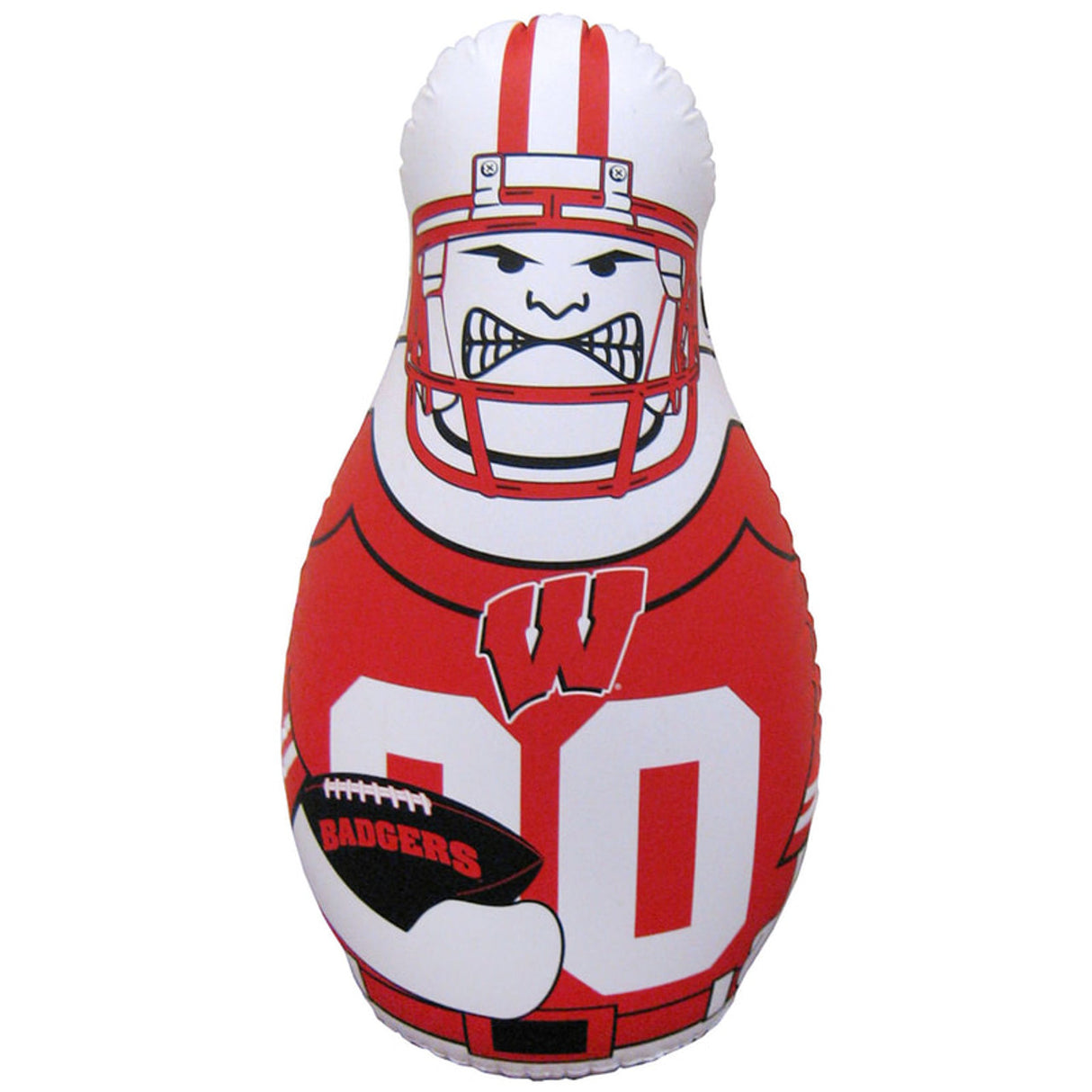 Fremont Die Wisconsin Badgers Tackle Buddy Punching Bag Fan Gear NCAA Wisconsin Badgers