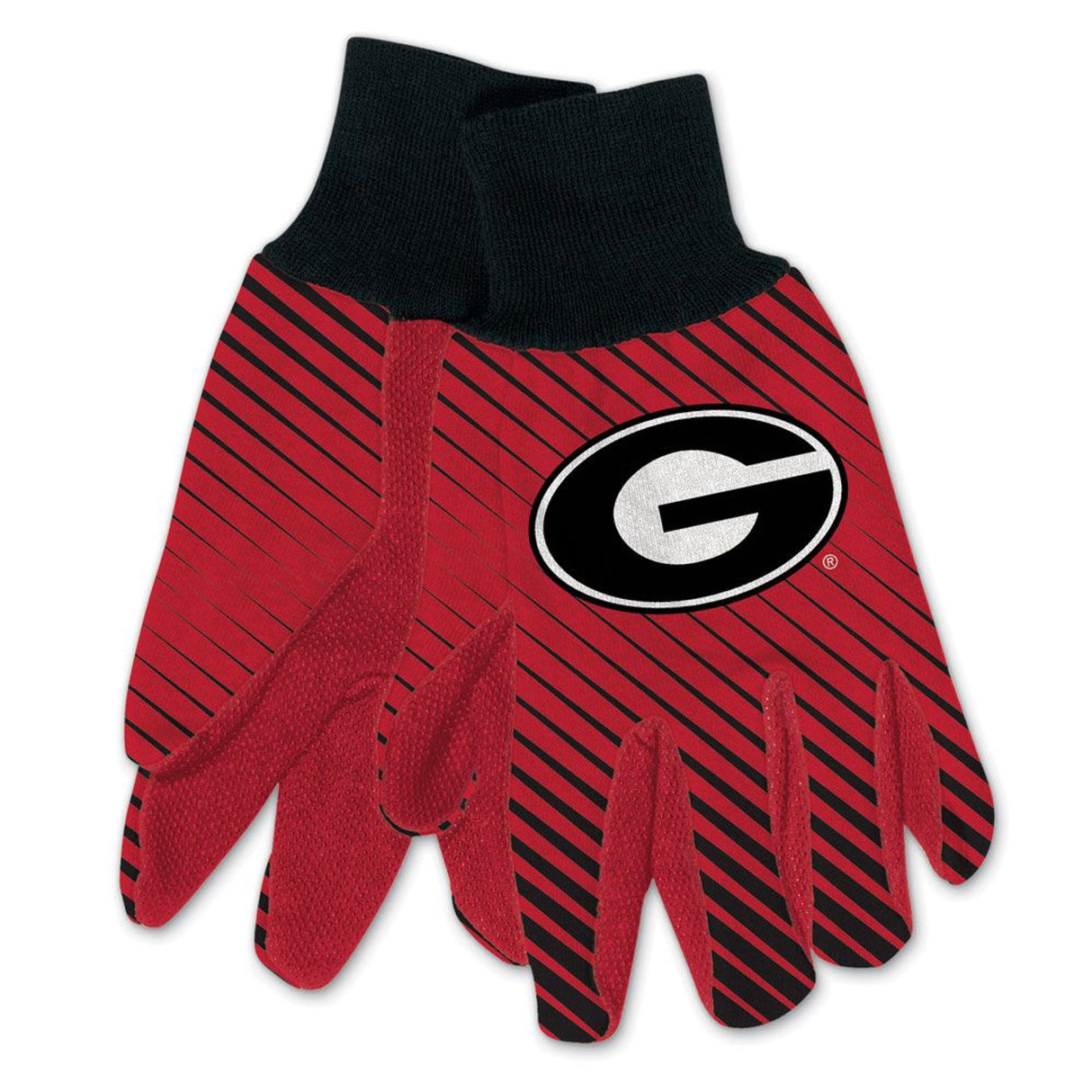 Wincraft Georgia Bulldogs New Logo Two Tone Adult Size Gloves Fan Gear NCAA Georgia Bulldogs