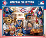 Masterpieces Puzzle Company Chicago Cubs Gameday Design 1000 Piece Puzzle Fan Gear MLB Chicago Cubs