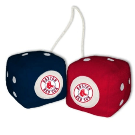Fremont Die Boston Red Sox Fuzzy Dice Fan Gear MLB Boston Red Sox