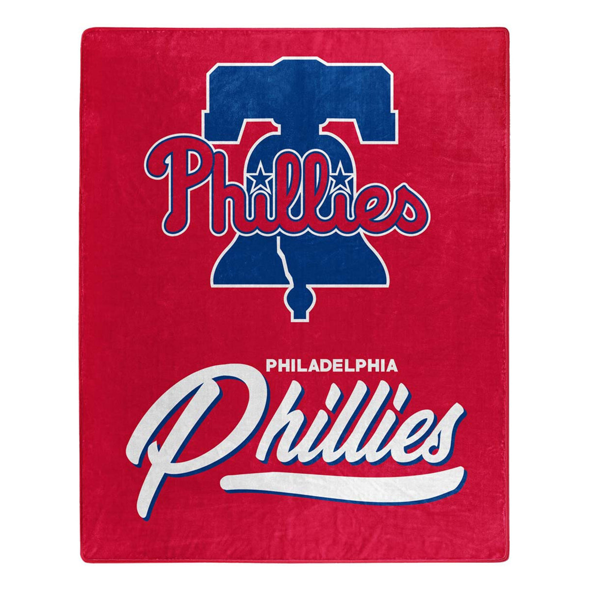 Northwest Company Philadelphia Phillies Raschel Signature Design Blanket 50x60 Fan Gear MLB Philadelphia Phillies