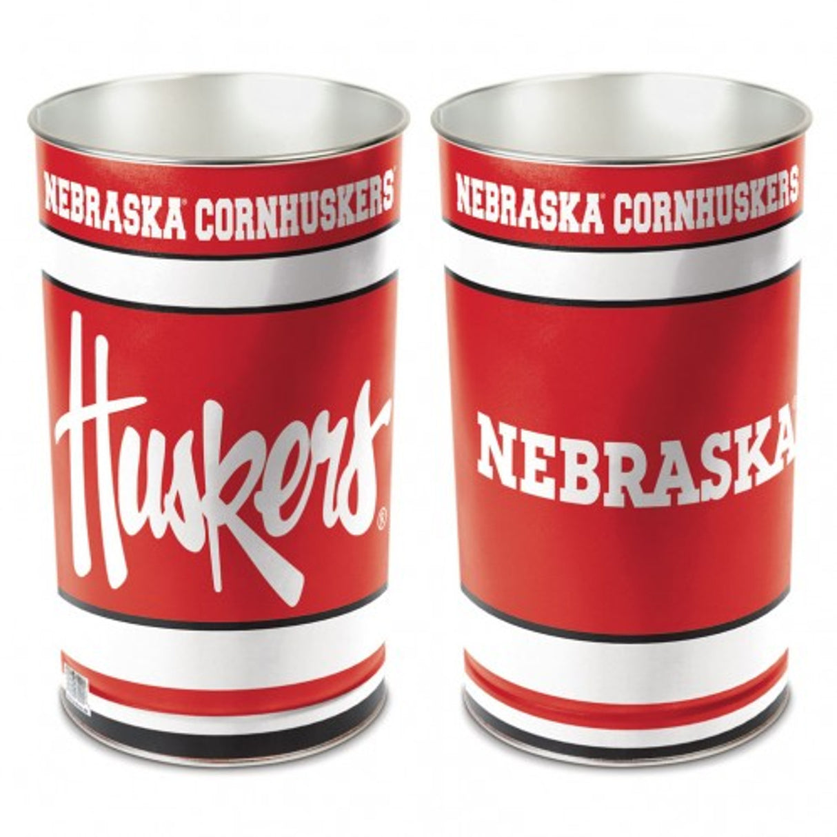Wincraft Nebraska Cornhuskers 15 Inch Wastebasket Fan Gear NCAA Nebraska Cornhuskers