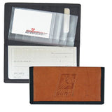 Rico Industries Phoenix Suns Leather/Nylon Embossed Checkbook Cover Fan Gear NBA Phoenix Suns